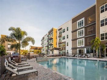 Icaria on Pinellas apartments in Tarpon Springs, FL photo of pool - Photo Gallery 17