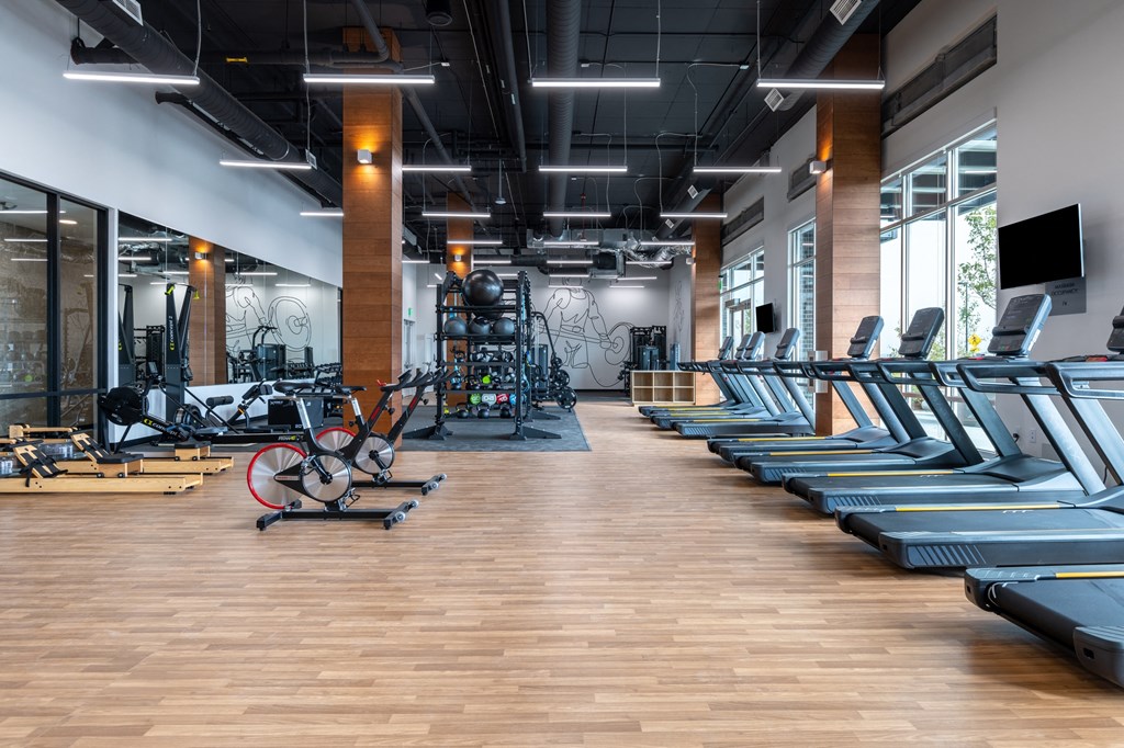 Riverfront Everett 24/7 Full Equipped Fitness Center with TRX, Free Weights and moreat Riverfront Everett, Everett, WA, 98101