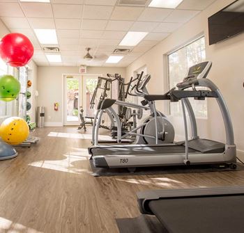 fitness center cardio machines