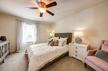 Comfortable Bedroom Comfortable Bedroom at Forest Ridge Apartments, Knoxville, 37931 - Photo Gallery 4
