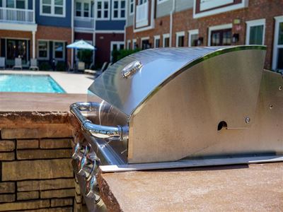 Outdoor Grilling and Picnic Area