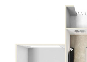 The Tennessee Floorplan 1 Bed 1 Bath, 880 square feet floor plan The Tennessee
