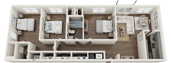a floor plan of the acadia