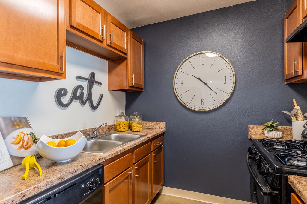 Tucson, AZ Apartments – Midtown on Seneca – Photo of Kitchen with cabinetry