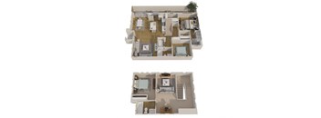 2 bedroom floor plan  the residences at sawmill estates apartments in
