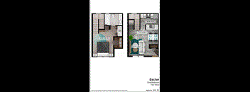 bedroom floor plan | the edge at 450