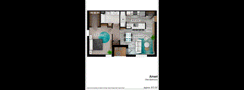 a floor plan of one bedroom apartment amsel one bedroom apartments, one bedroom house plans,