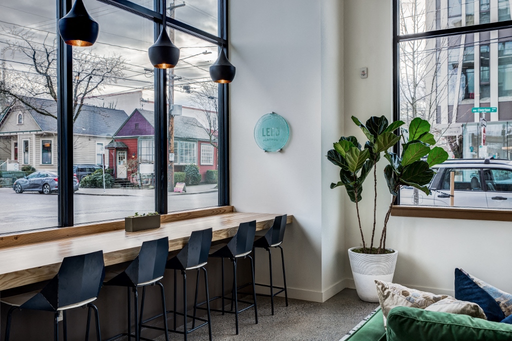 clubhouse seating area