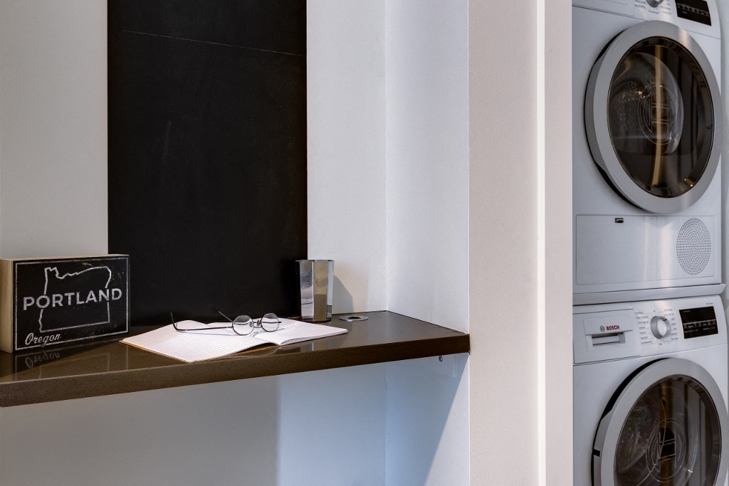 in-unit washer and dryer