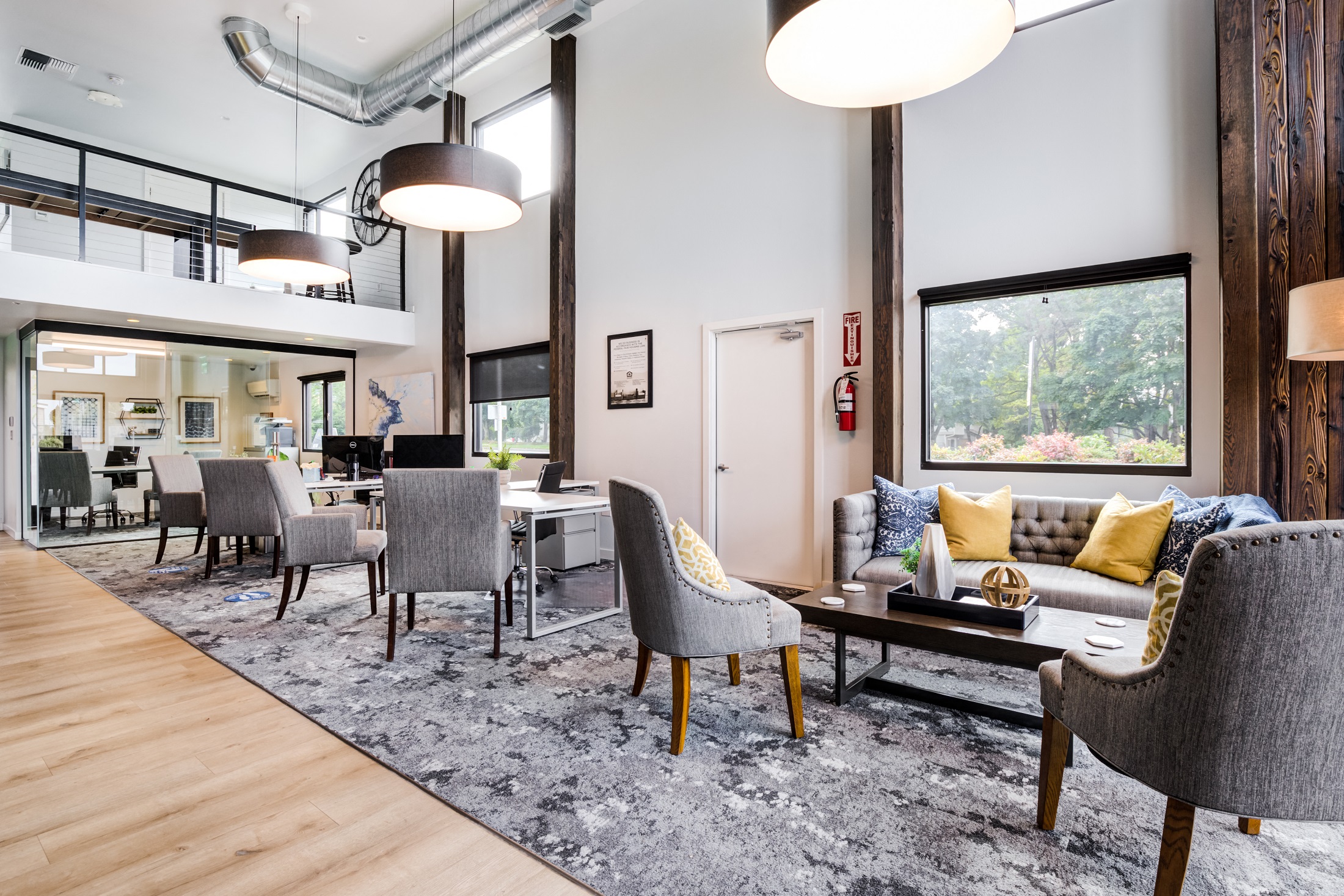 clubhouse seating area