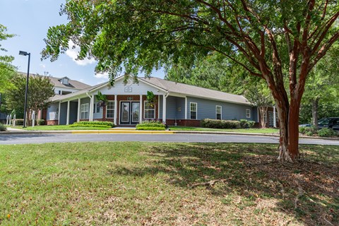 Lancaster Place Apartments in Calera Alabama photo of green space