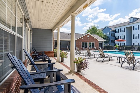 Lancaster Place Apartments in Calera Alabama photo of sparkling pool