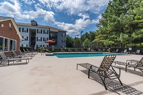 Lancaster Place Apartments in Calera Alabama photo of pool