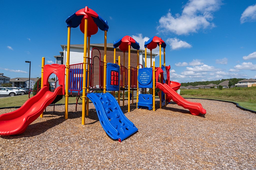 Lancaster Place Apartments in Calera Alabama photo of playground