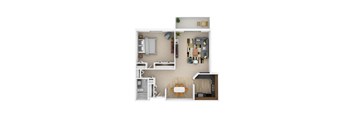 Laurel West | Renovated 1B-A