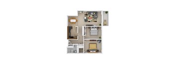 Laurel West | Two Bed C