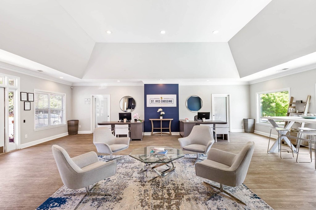 St. Ives Crossing apartments in Stockbridge Georgia photo of clubhouse