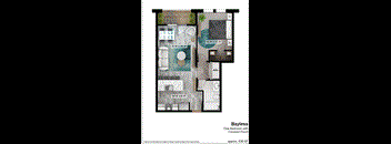 the floor plan of bayside apartments