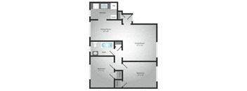 a diagram of a floor plan of a house