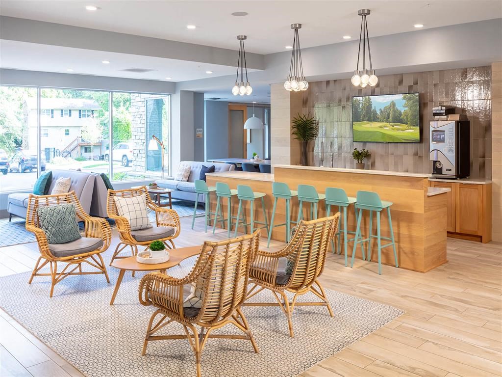 clubhouse lounge area