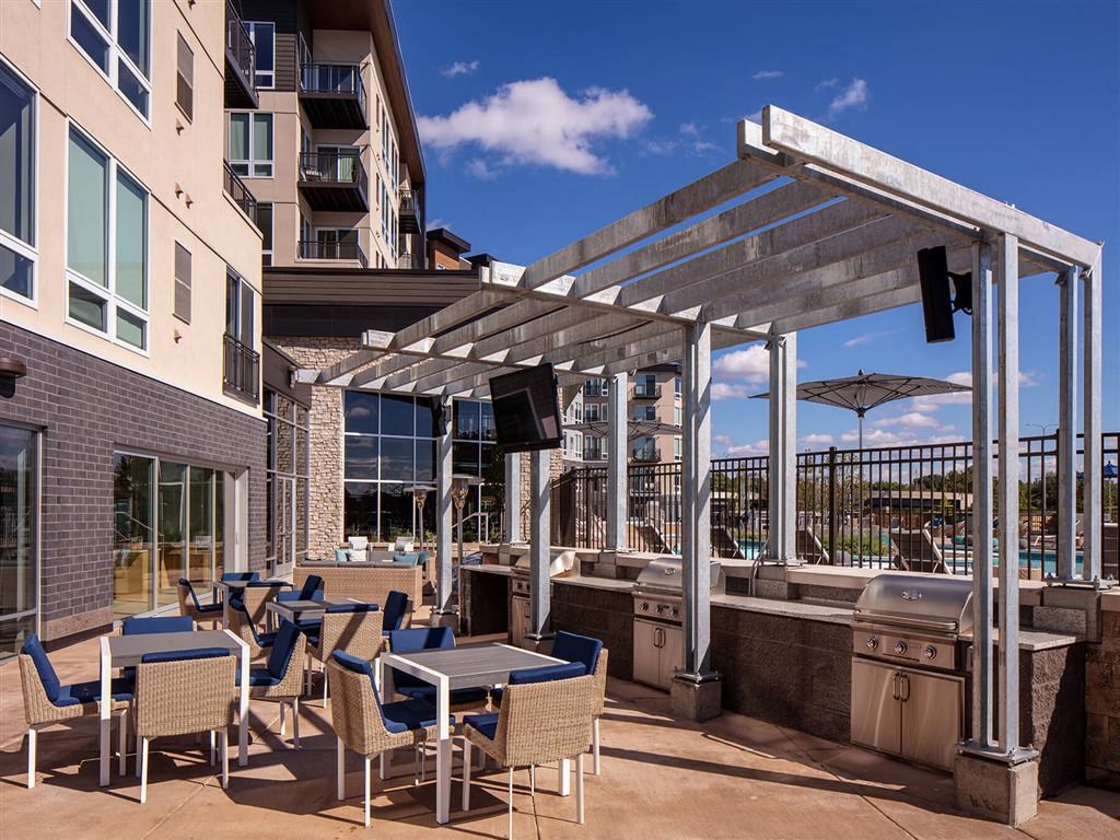 covered outside grill stations