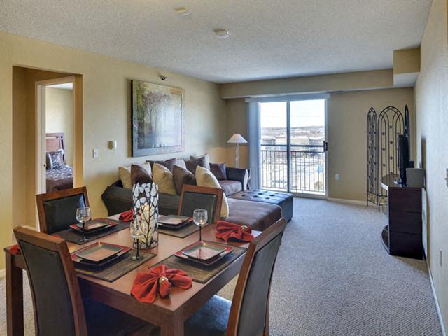 Step out balconies on select homes