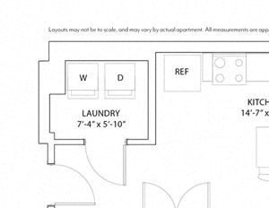 1 Bed 1 Bath Amado