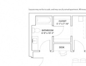2 Bed 2 Bath Hillside