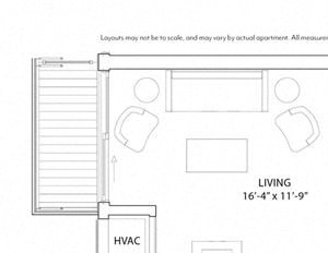 1 Bed 1 Bath Indigo