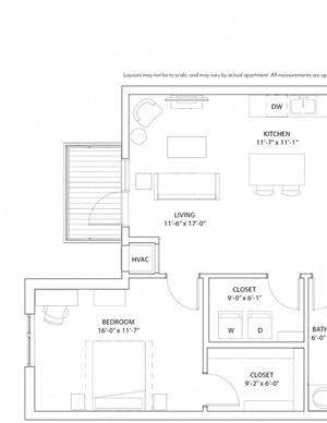 1 Bed 1 Bath Terra
