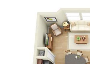 2 Bed - 2 Bath, 1250 square feet Floorplan 2 Bed - 2 Bath, 1250 square feet Floorplan at Uptown Lake Apartments, Minnesota