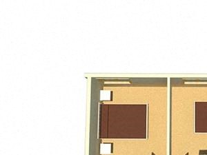 2 Bed, 1 Bath, 879 sq. ft. B- Buffalo River floor plan