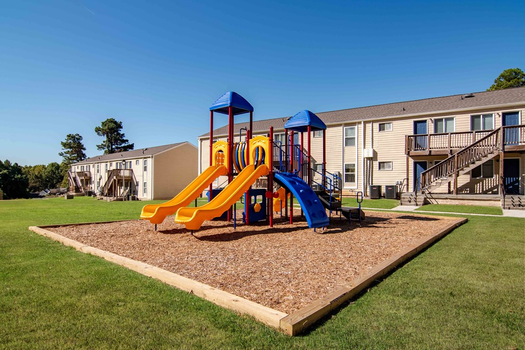 Community playground at Mableton Ridge Apartments in Mableton, GA, near Douglasville.