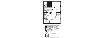 a black and white floor plan of a house