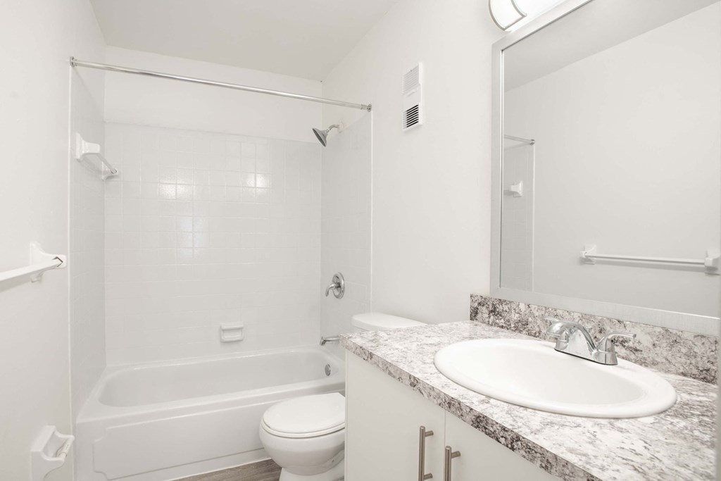 Pet-Friendly Apartments in Kissimmee, FL- Mirador at Woodside - Bathroom
