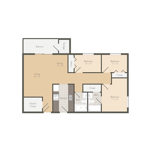 900 Woodside Circle 1-3 Beds Apartment for Rent - Photo Gallery 22