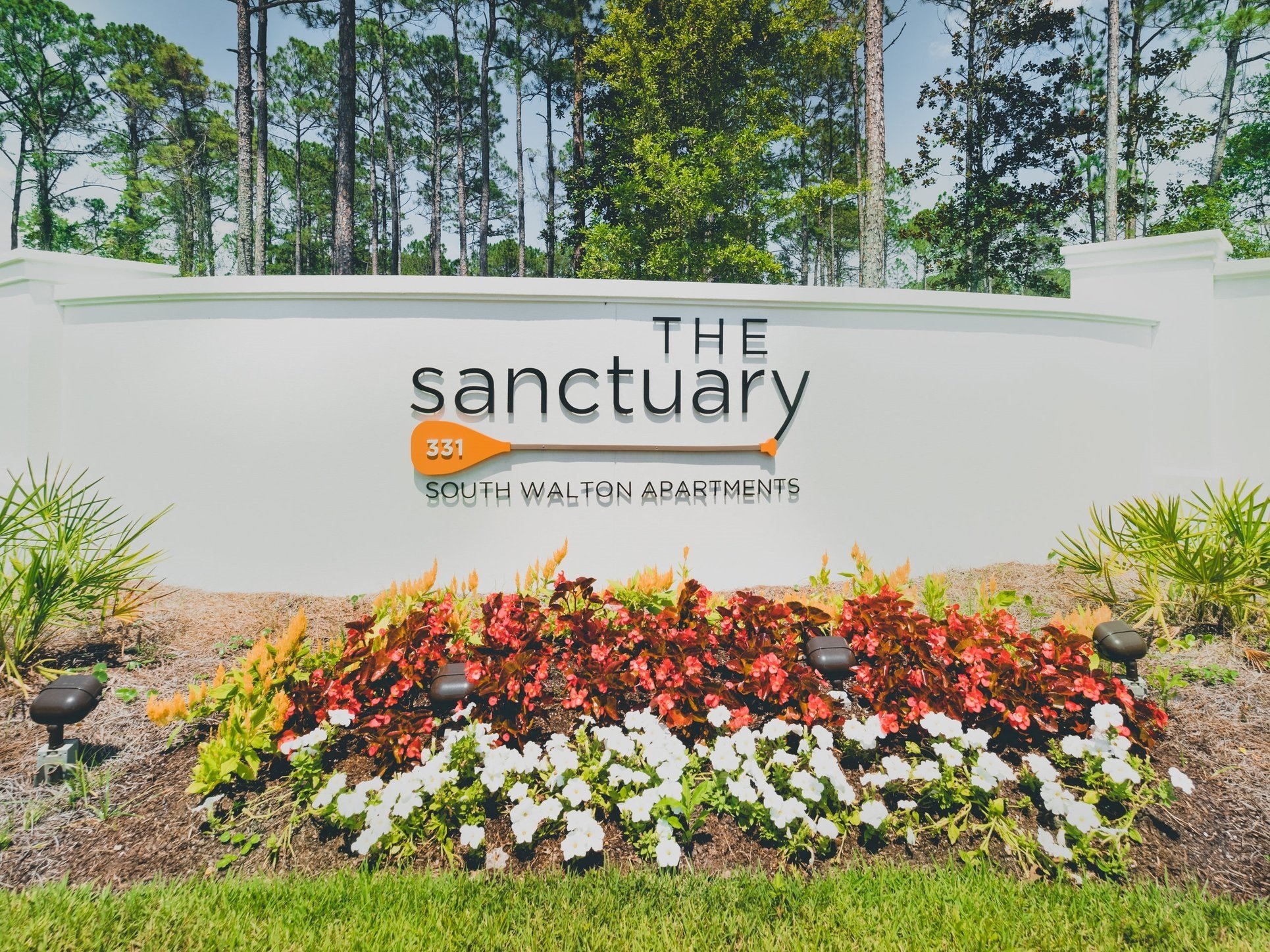 The Sanctuary at 331 Santa Rosa Beach apartments photo of Signage