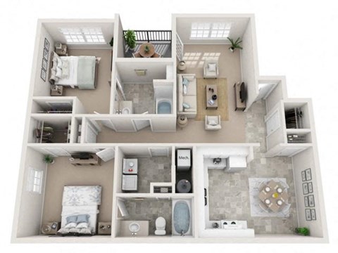 100 Twin Oaks Ln 1-3 Beds Apartment for Rent - Photo Gallery 25