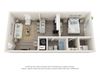 1 BED B