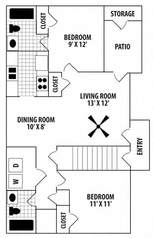 The Princeton - Garden/Loft