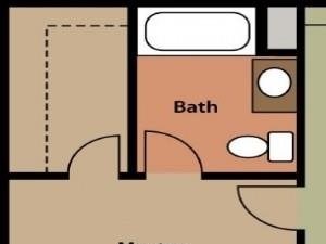 SUNRISE, 1 br, 1 ba, 598 sq. ft.