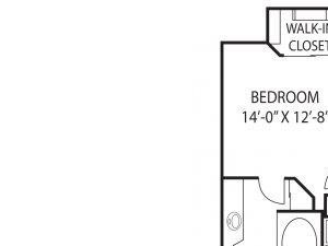 2 Bed - 2 Bath |1202 sq ft floorplan 2 Bed - 2 Bath |1202 sq ft floorplan