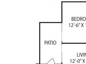 2 Bed - 2 Bath |1125 sq ft floorplan 2 Bed - 2 Bath |1125 sq ft floorplan