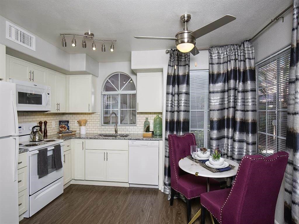 Updated granite countertops