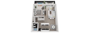 a1 floor plan at the crossings at white marsh apartments in white marsh, md