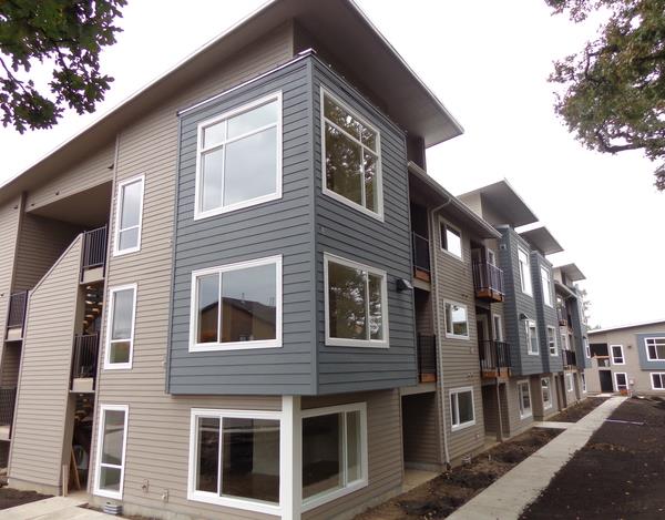 exterior of building, 3 story