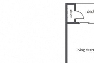 TWO BEDROOM-795 Sqt