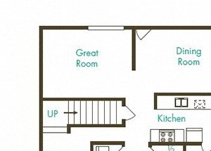 Olympic (Sumner - 3 Bedroom, 2.5 ba), 1770 sq. ft.