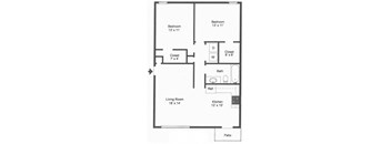 a floor plan of a small house