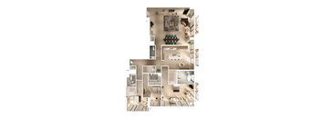 A series of images showing different rooms of a house.